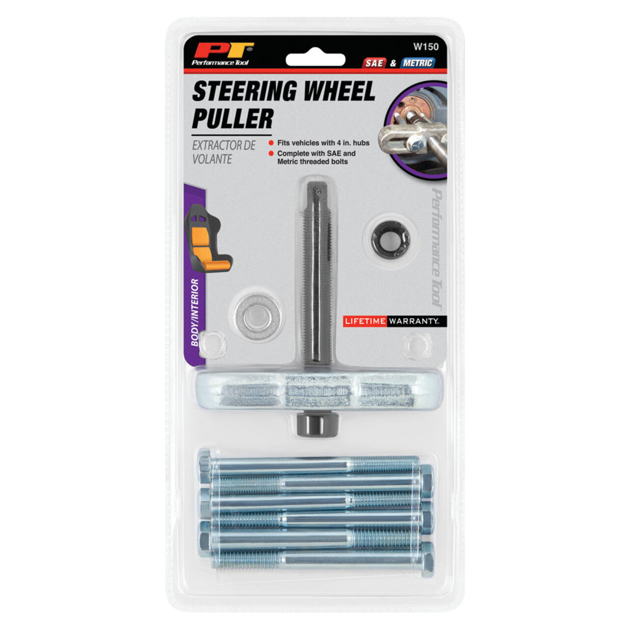 Performance Tool Steering Wheel Puller
