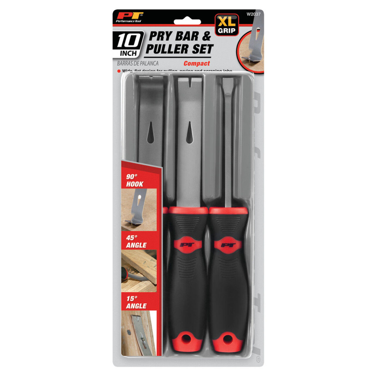 Performance Tool Utility Pry Bar Set, 3-Pc