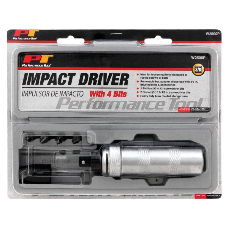 Performance Dr Impact Driver Bit, 3/8-In