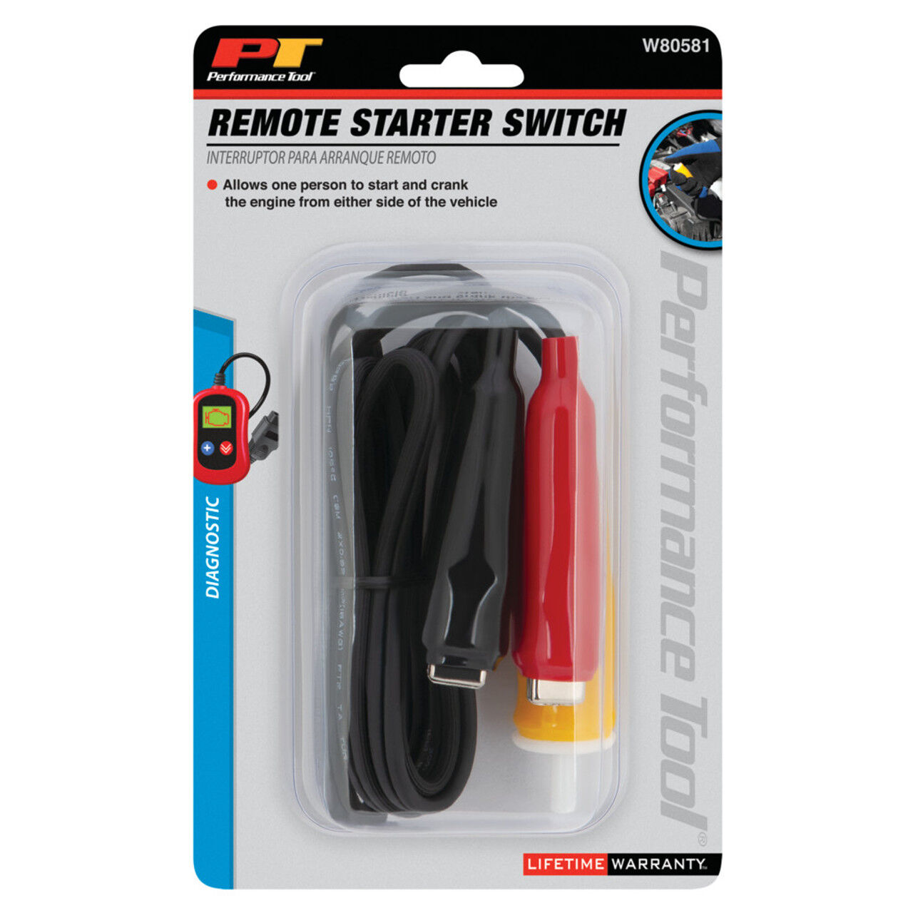 Performance Tool Remote Starter Switch With 5-Ft Leads