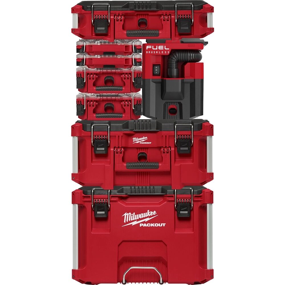 Milwaukee M18 Fuel Packout Compatible Wet/Dry Vacuum, 2.5-Gal (Tool Only)