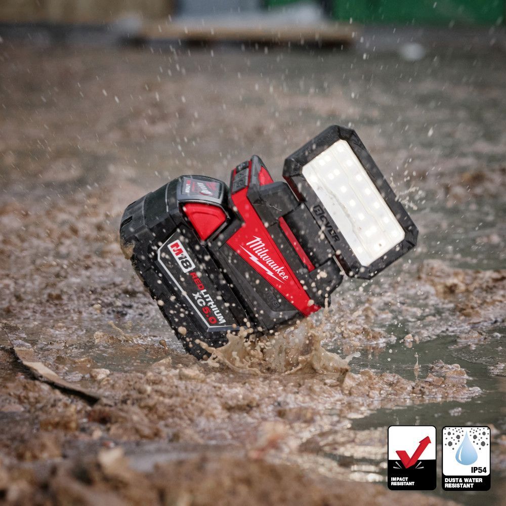 Milwaukee M18 ROVER Compact Folding Flood Light with USB Charging