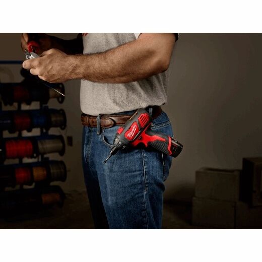 Milwaukee M12 Hex Impact Screwdriver Kit, 1/4-In
