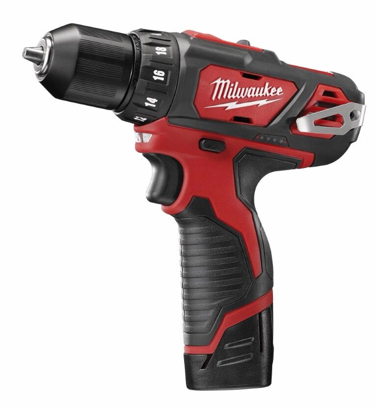 Milwaukee M12 Drill Driver Kit, 3/8-In