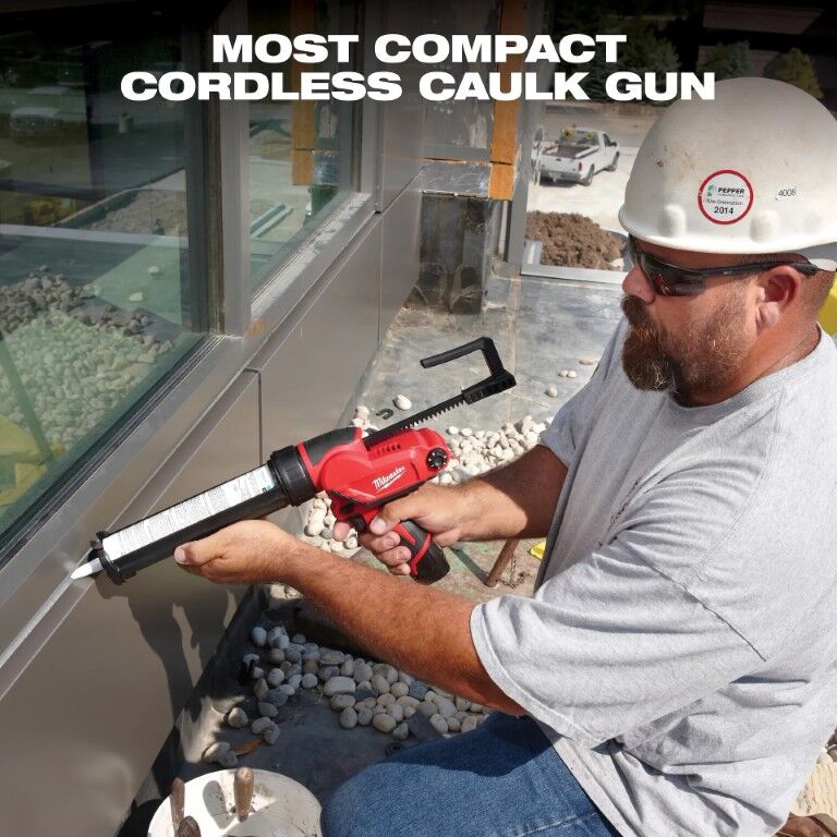 Milwaukee M12 Caulk And Adhesive Gun, 10-Oz (Tool Only)