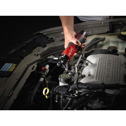 Milwaukee M12 Ratchet Kit, 3/8-In