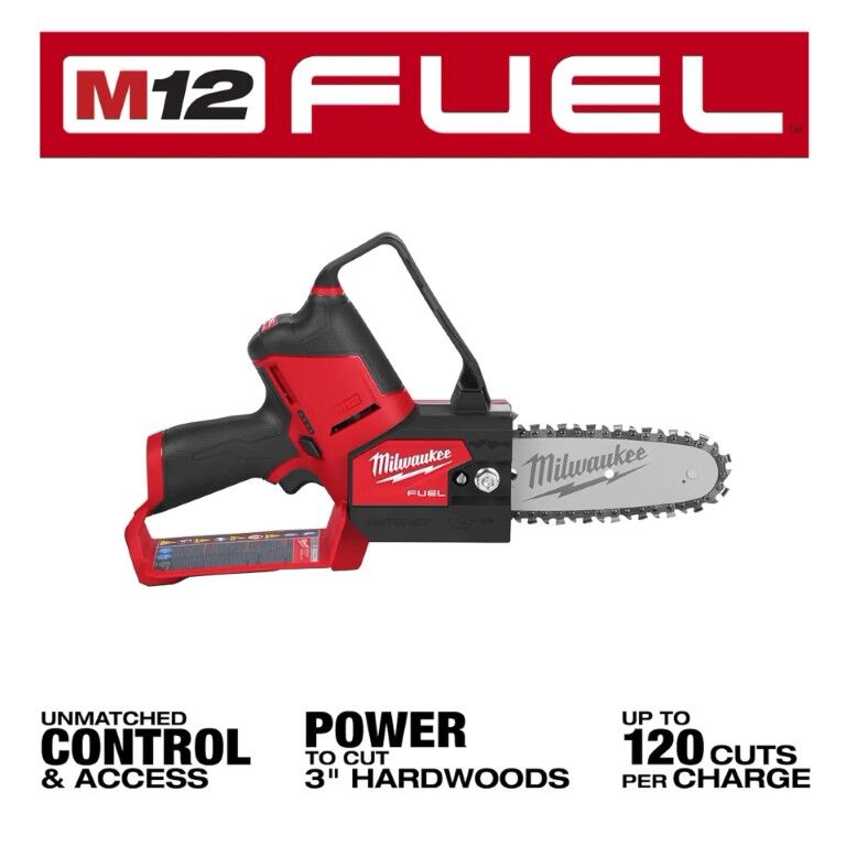 Milwaukee M12 Fuel Hatchet Pruning Saw, 6-In (Tool Only)
