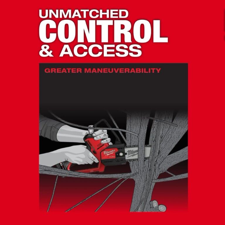 Milwaukee M12 Fuel Hatchet Pruning Saw, 6-In (Tool Only)