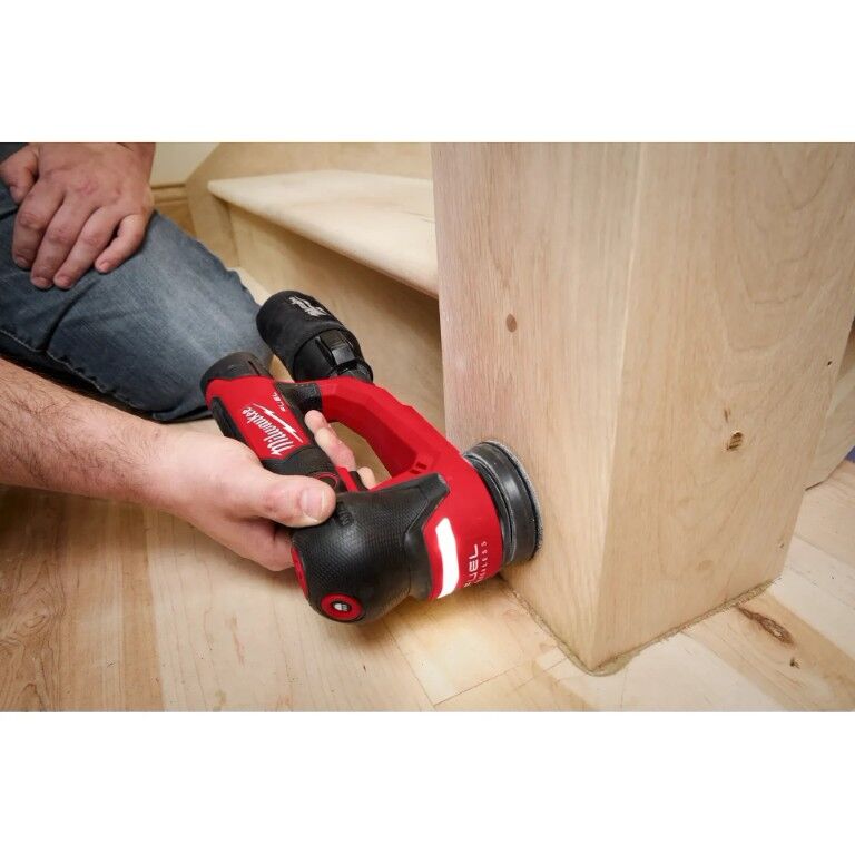 Milwaukee M12 Fuel Random Orbital Detail Sander, 3-In (Tool Only)