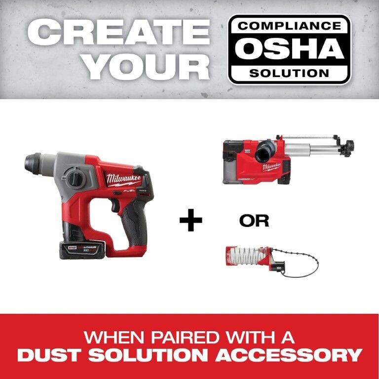 Milwaukee M18 Brushless SDS Plus D-Handle Rotary Hammer Drill, 1-In (Tool Only)