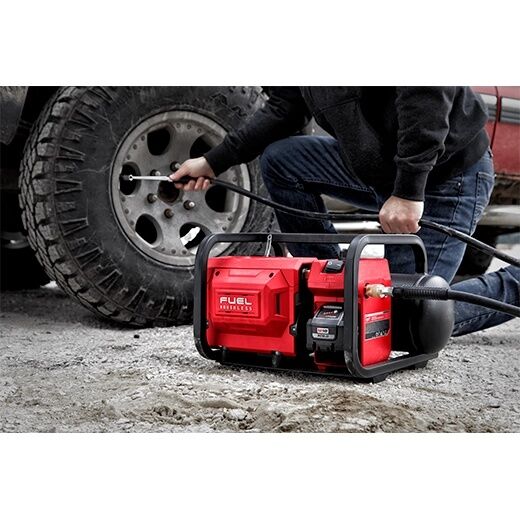 Milwaukee M18 Fuel Compact Quiet Compressor, 2-Gal (Tool Only)