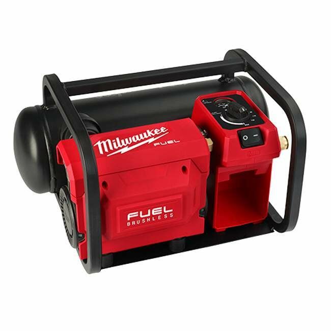 Milwaukee M18 Fuel 2 Gallon Compact Quiet Compressor - Power