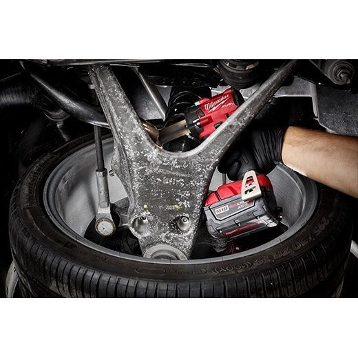 Milwaukee M18 Fuel Compact Impact Wrench With Friction Ring, 3/8-In (Bare Tool)