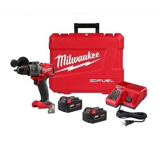 Milwaukee M18 Fuel 1/2-In Hammer Drill/Driver Kit