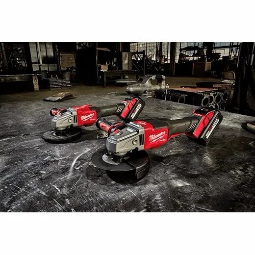 Milwaukee M18 FUEL Braking Grinder, 4 1/2-In - 6-In