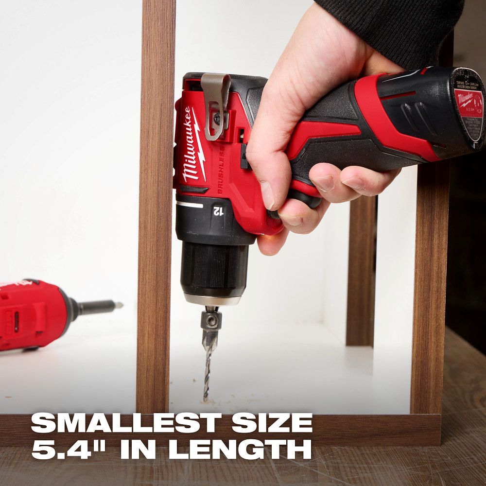 Milwaukee M12 Subcompact Brushless 2-Tool Combo Kit