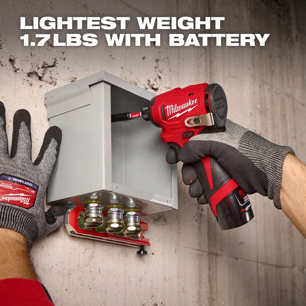 Milwaukee M12 Subcompact Brushless 2-Tool Combo Kit