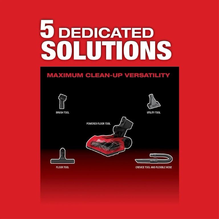 Milwaukee M18 Fuel Compact Vacuum, 0.25-Gal (Tool Only)