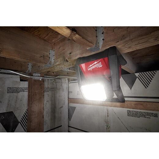 Milwaukee M18 Rover Dual-Power Cordless/Corded Flood Light, 4000-Lm (Tool Only)