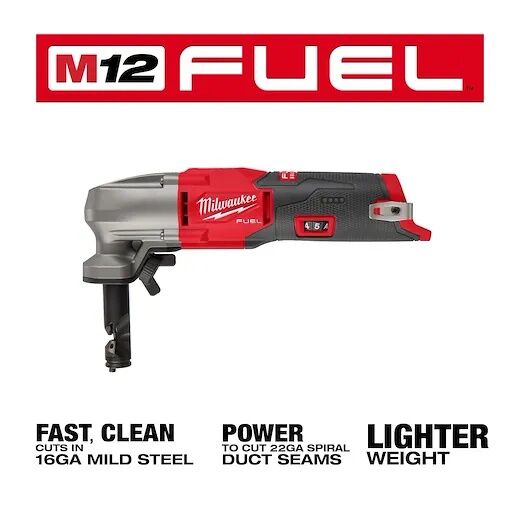 Milwaukee M12 Fuel Variable Speed Nibbler, 16-Ga