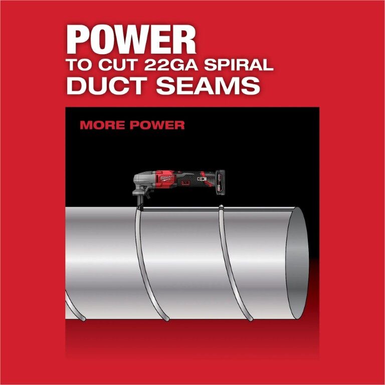 Milwaukee M12 Fuel Variable Speed Nibbler, 16-Gauge (Tool Only)