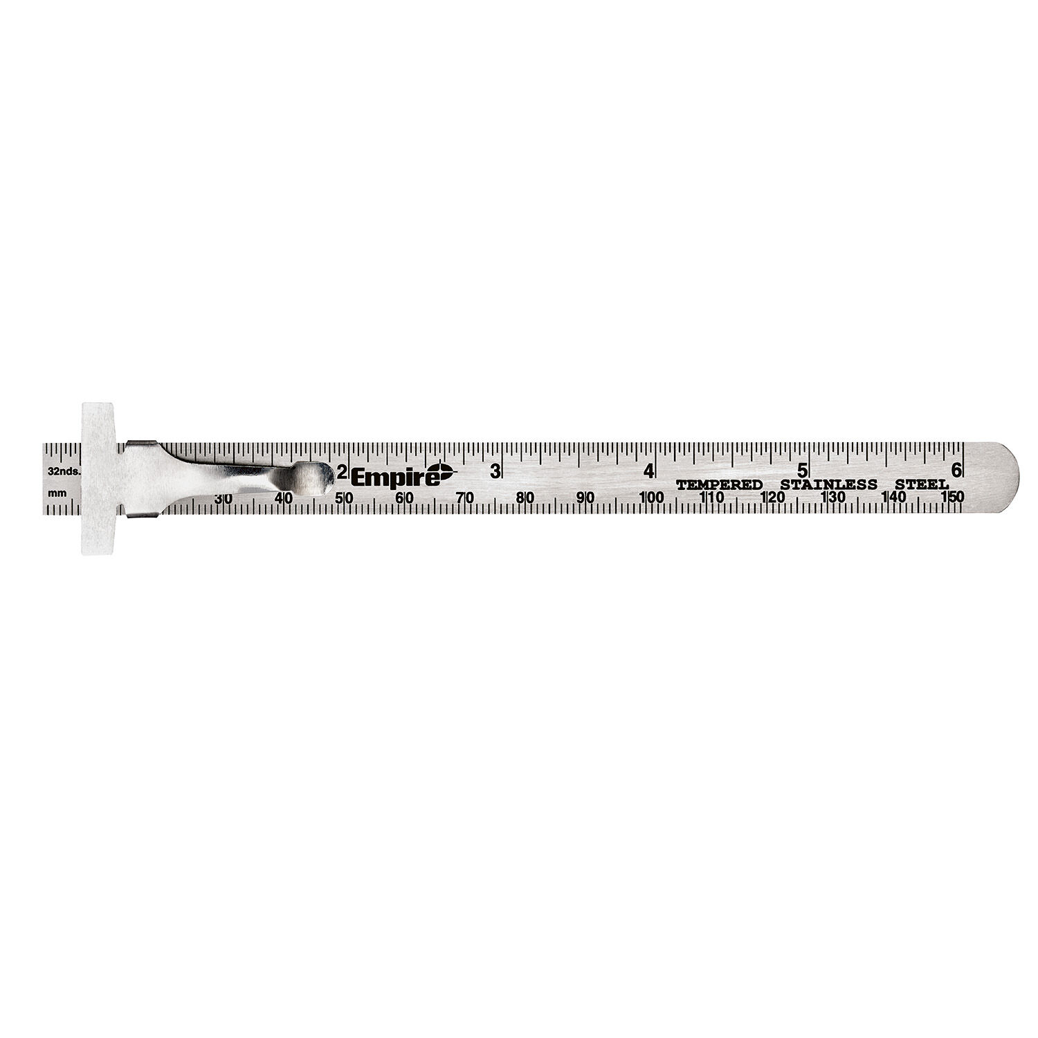 Empire Stainless Steel Level 6 Pocket Ruler
