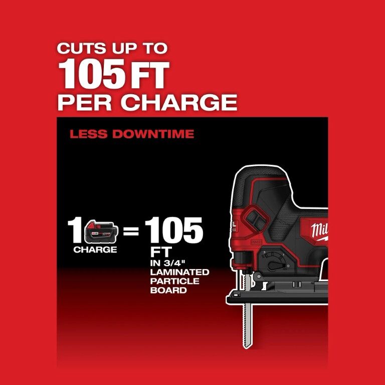 Milwaukee M18 FuelBarrel Grip Jig Saw (Tool Only)