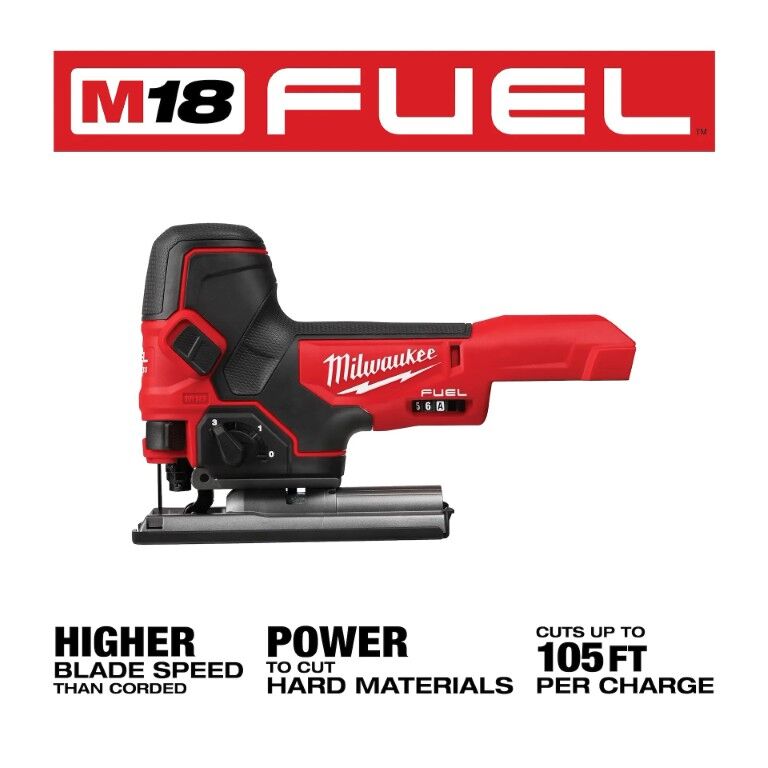 Milwaukee M18 FuelBarrel Grip Jig Saw (Tool Only)