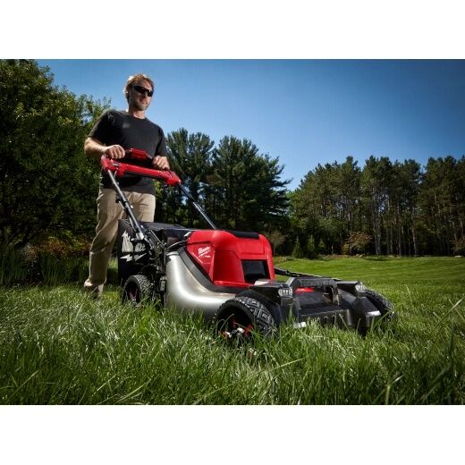 Milwaukee M18 Fuel 21-In Battery Powered Walk Behind Lawn Mower Dual Battery Kit