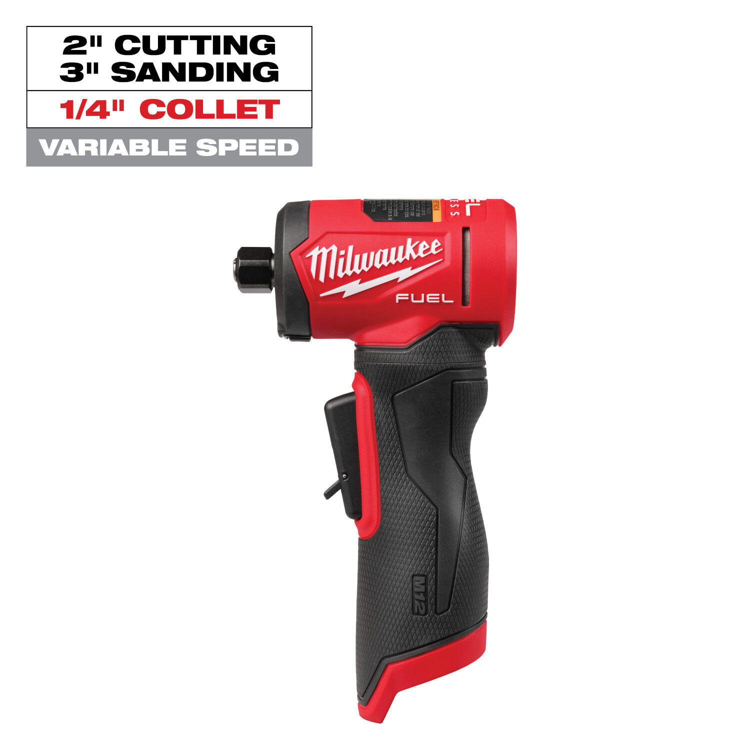 Milwaukee M12 FUEL 1/4 in. Right Angle Die Grinder