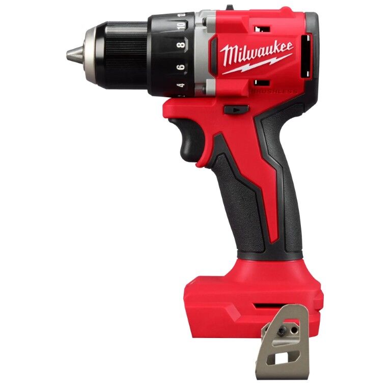 Milwaukee M18 Compact Brushless Drill Driver Kit, 1/2-In