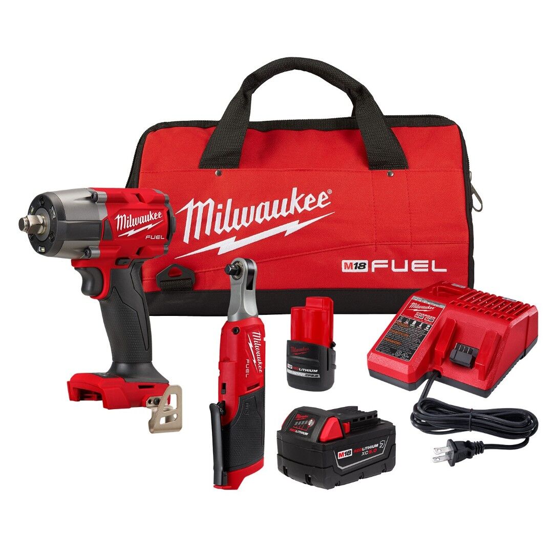 Milwaukee M18 FUEL & M12 FUEL 2-Tool Combo Kit