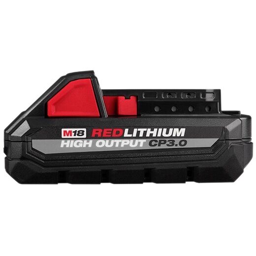 Milwaukee M18 RedLithium High Output CP3.0 Battery, 3-Ah, 2-Pk