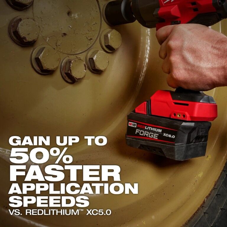 Milwaukee M18 RedLithium Forge XC6.0 Battery 6-Ah, 2-Pk