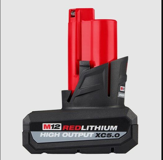 Milwaukee M12 REDLITHIUM HIGH OUTPUT XC5.0 Battery Pack