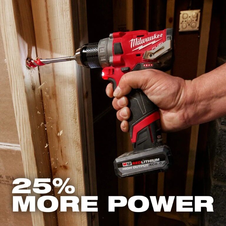 Milwaukee M12 RedLithium High Output XC5.0 Battery, 5-Ah