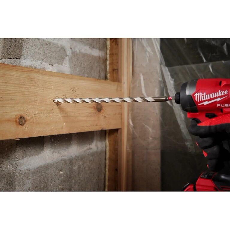 Milwaukee Shockwave Impact Duty Carbide Multi-Material Drill Bit, 5/16-In x 6-In