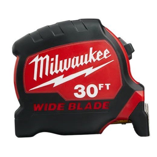 Milwaukee Wide Blade Tape Measures, 30-Ft