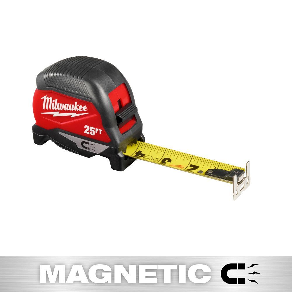 Milwaukee 25-Ft Magnetic Tape Measure