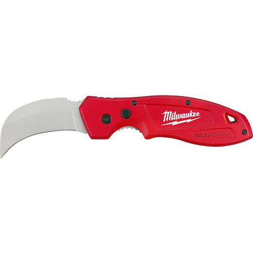 Milwaukee Tool Fastback Hawk Bill Folding Knife Hand Tools