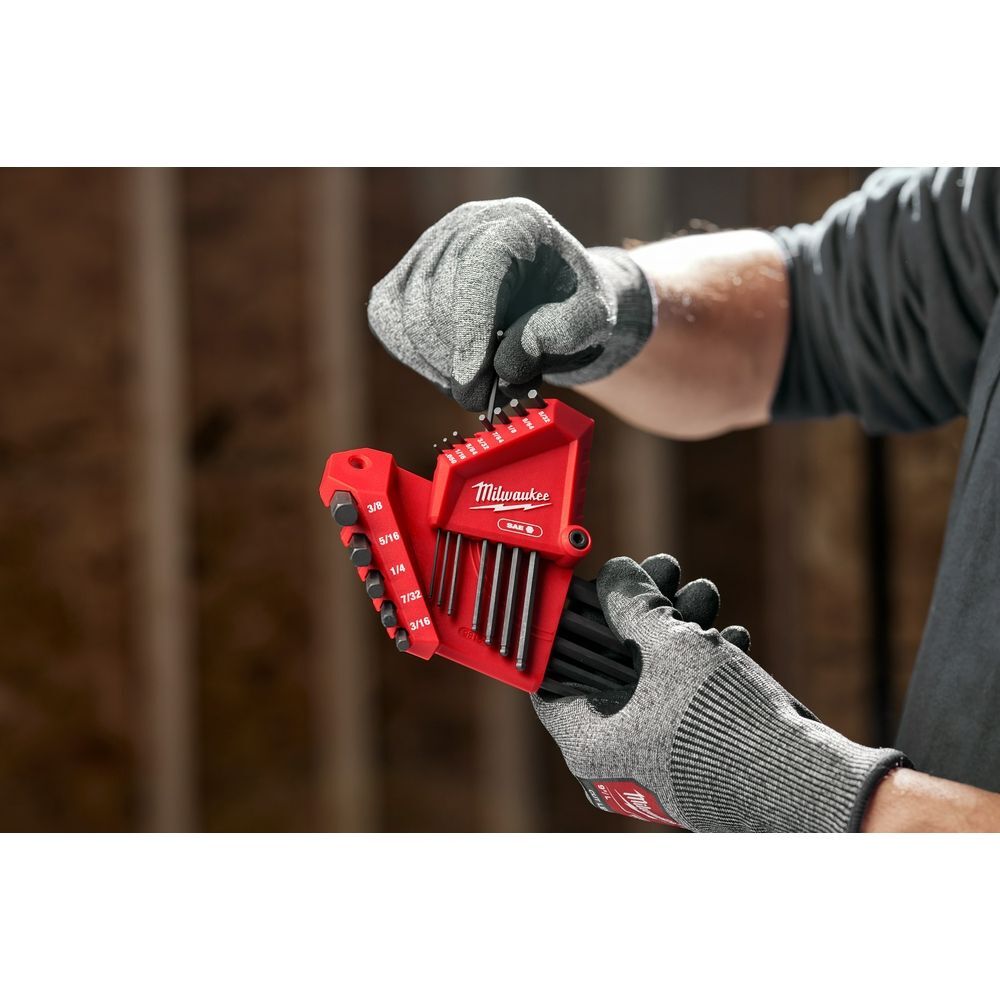 Milwaukee 22-Key Ball End SAE/Metric L-Key Set