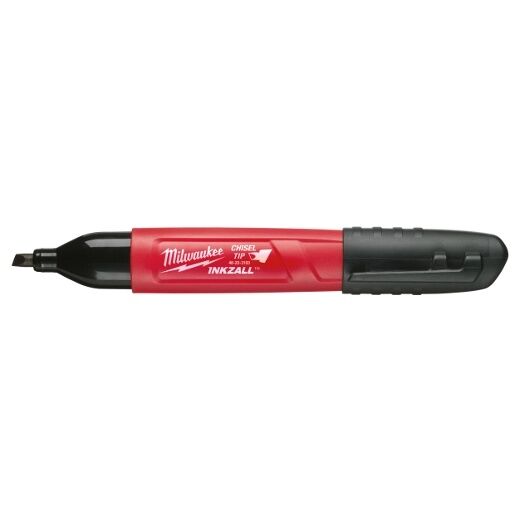 Milwaukee Inkzall Black Chisel Tip Marker