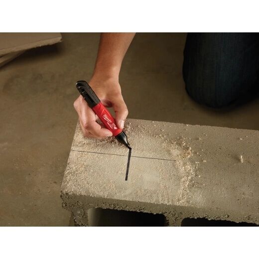 Milwaukee Inkzall Black Chisel Tip Marker