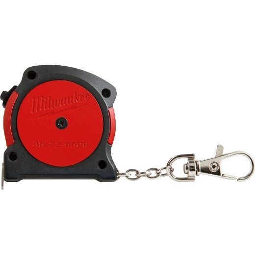 Milwaukee Keychain Tape Measure, 6-Ft