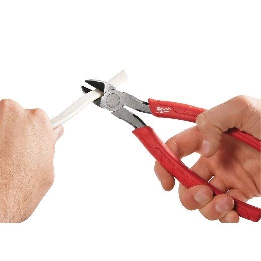 Milwaukee Comfort Grip Diagonal Cutting Pliers, 6-In