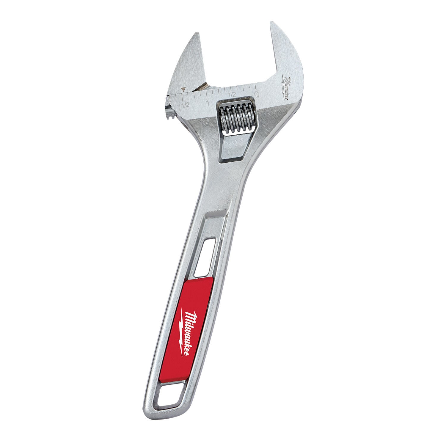 Milwaukee Wide Jaw Adjustable Wrench, 8 in.
