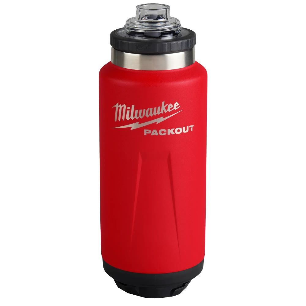 Milwaukee Packout Insulated Bottle with Chug Lid, 36-Oz