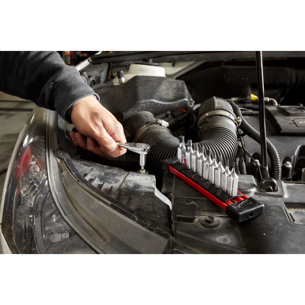 Milwaukee 3/8-In Drive Hex Bit Metric Socket Set, 11-Pc