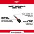 Milwaukee SHOCKWAVE 2.36-In Magnetic Bit Tip Holder with Impact Duty Phillips #2 Insert Bits
