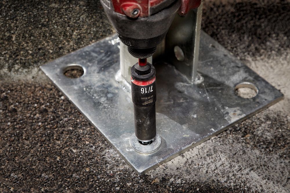 Milwaukee Impact Duty Shank To Socket Adapter Bit, 1/4-In Hex x 3/8-In Drive